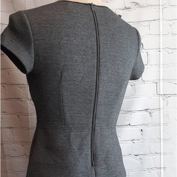 ANDREW MARC SCUBA SHEATH CASUAL KNEE LENGTH DRESS WOMEN'S SIZE 6 PETITE - Picture 10 of 16